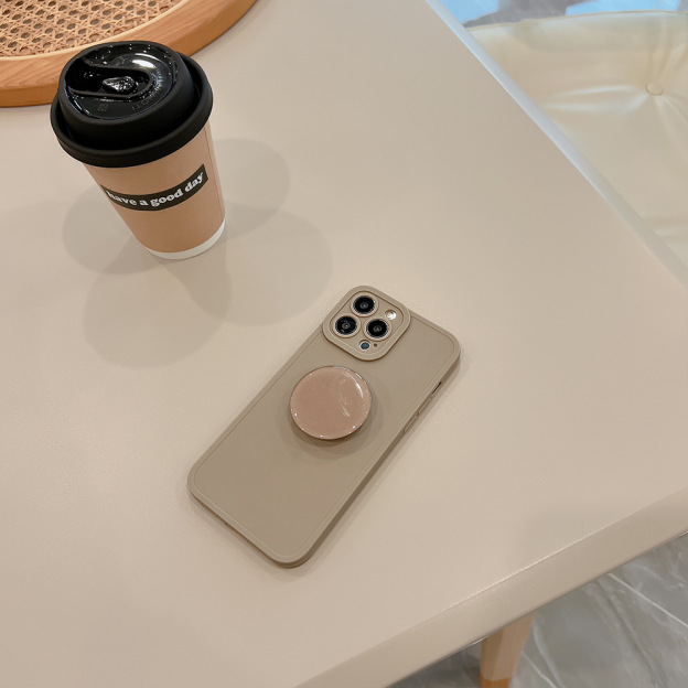 Fashion Matting with stand Silicone Phone Cover Case | OFCase010