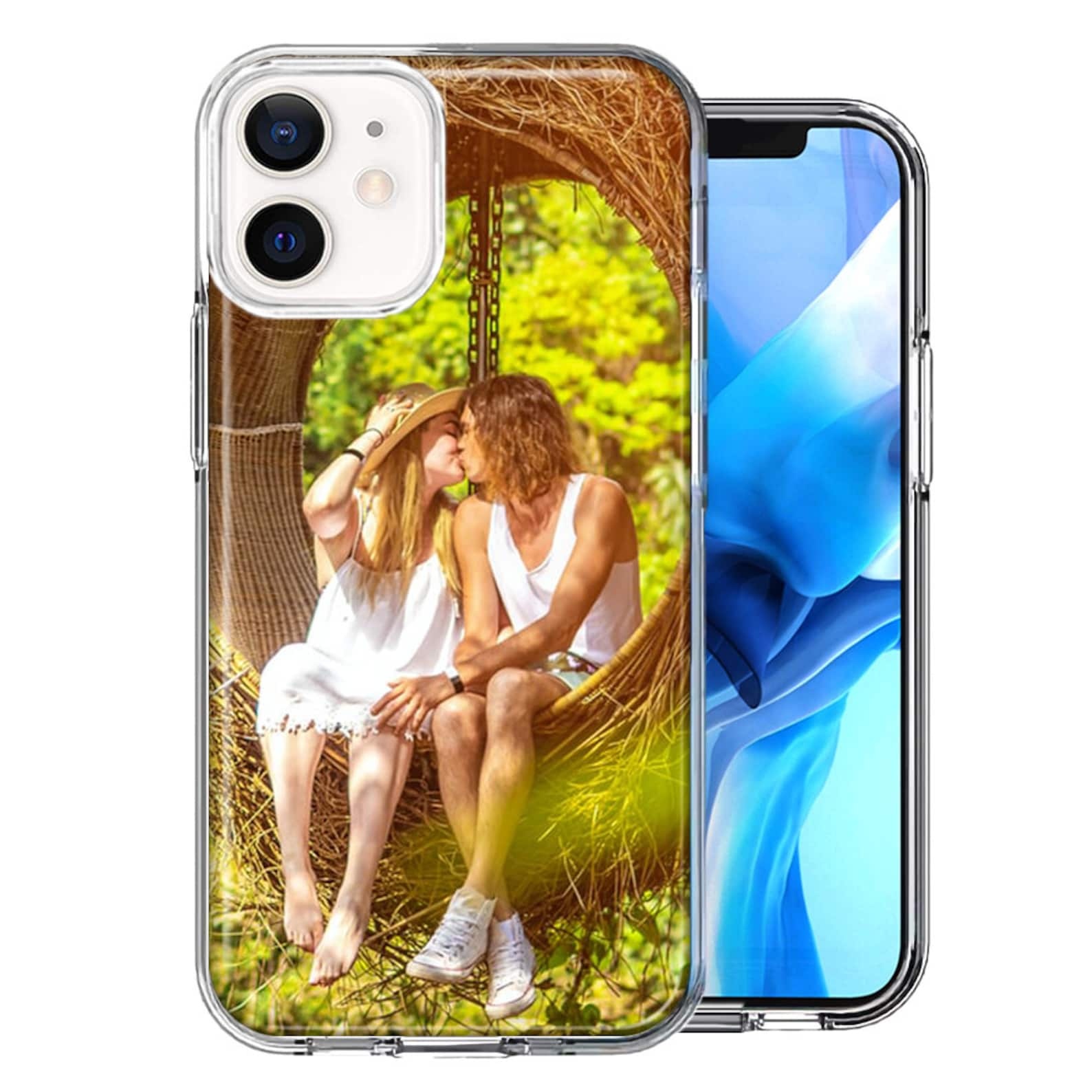 Personalised Photo Clear Silicone Phone Cover Case | OFCase014