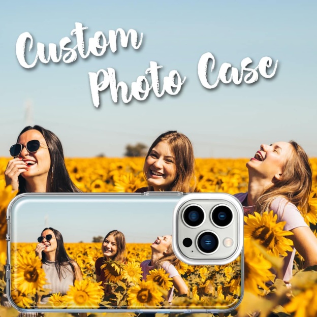 Personalised Photo Clear Silicone Phone Cover Case | OFCase014