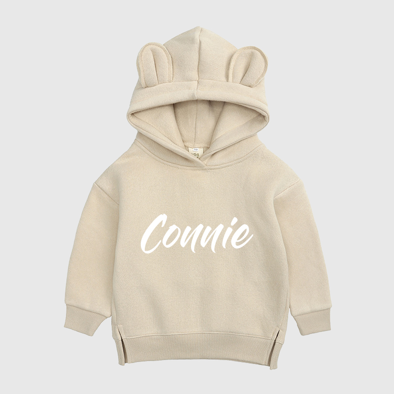 Personalized Kids Bear Hoodie | Cloth27