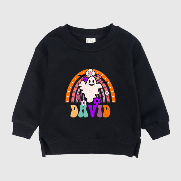 Personalized Kids Halloween Sweatshirt | Cloth15