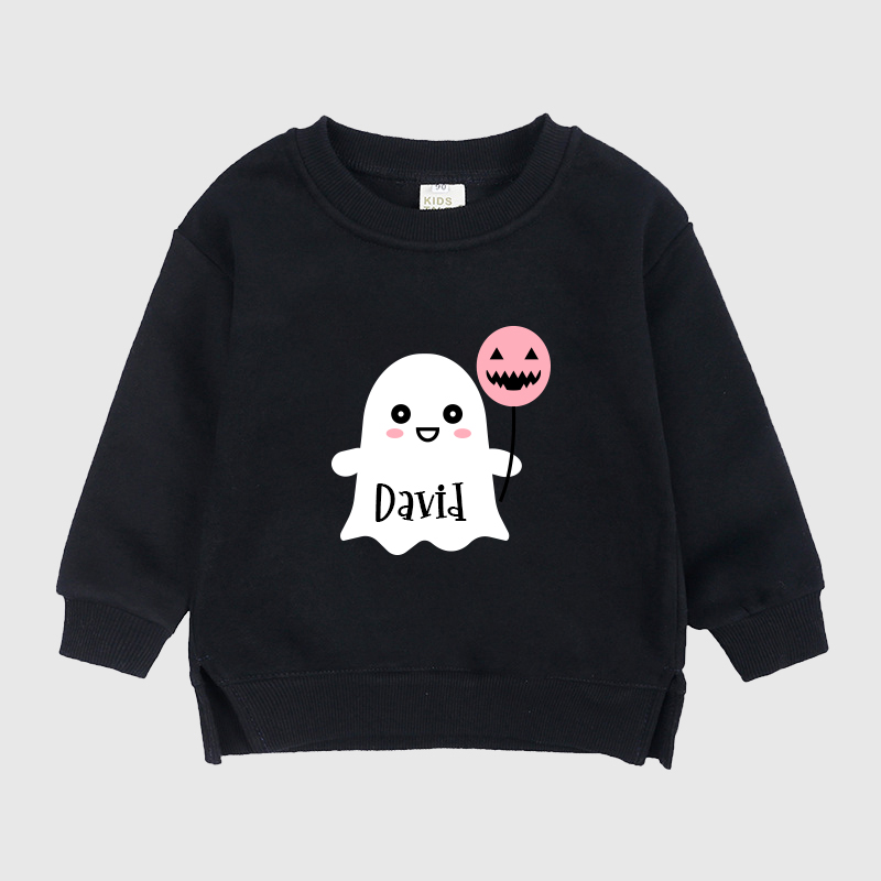 Personalized Long Sleeve Toddler Halloween T-Shirt| Cloth26