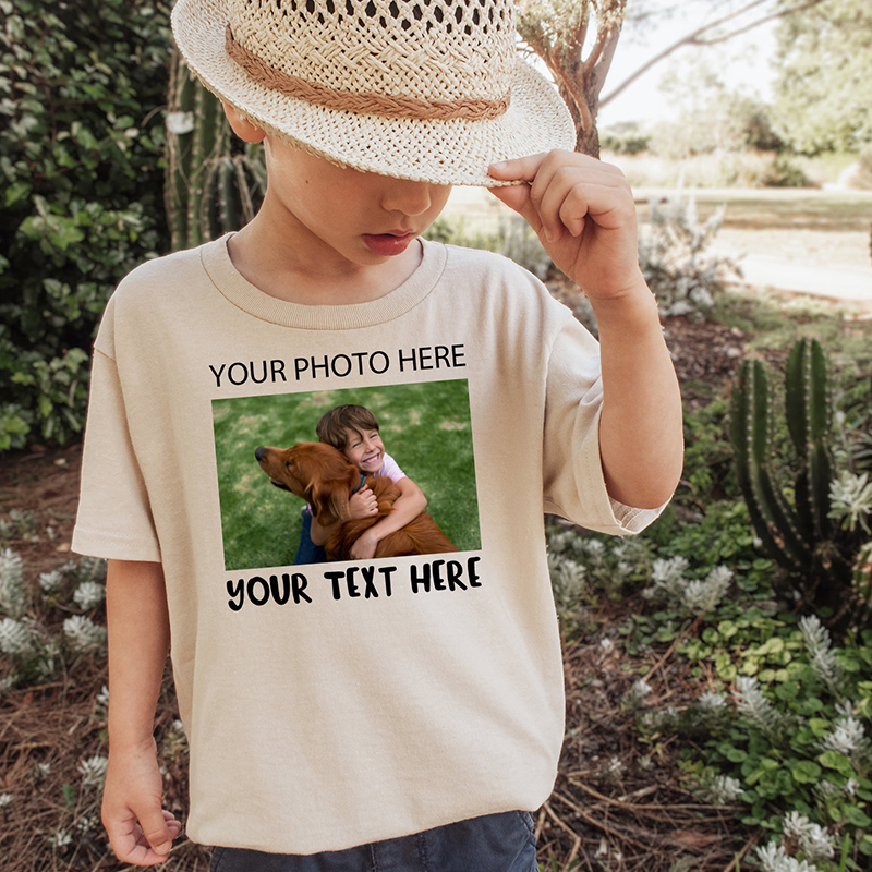 Personalized Kids Photo TShirt| Cloth13