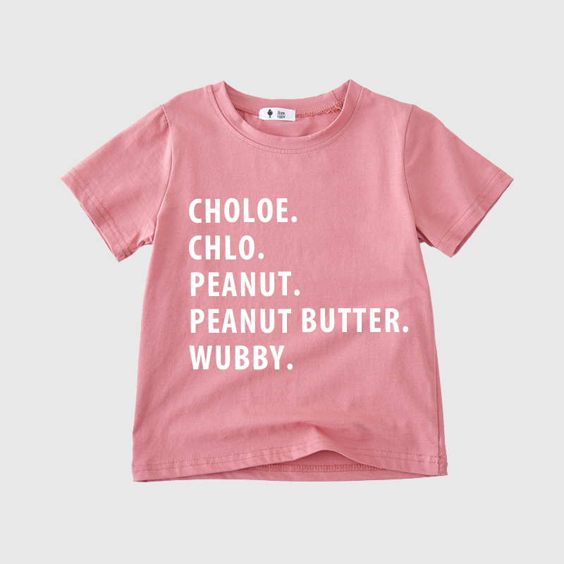 Personalized Kids Nickname Shirt| Cloth10