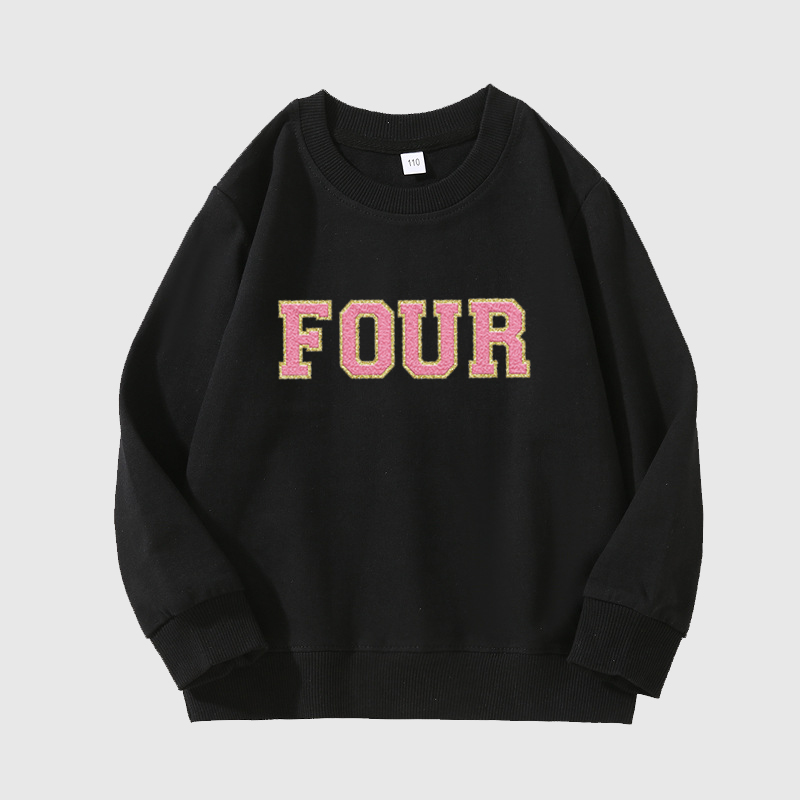 Personalized Kids Birthday Patch Sweatshirt| Cloth17