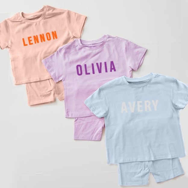 Personalized Name Toddler Set | Cloth06