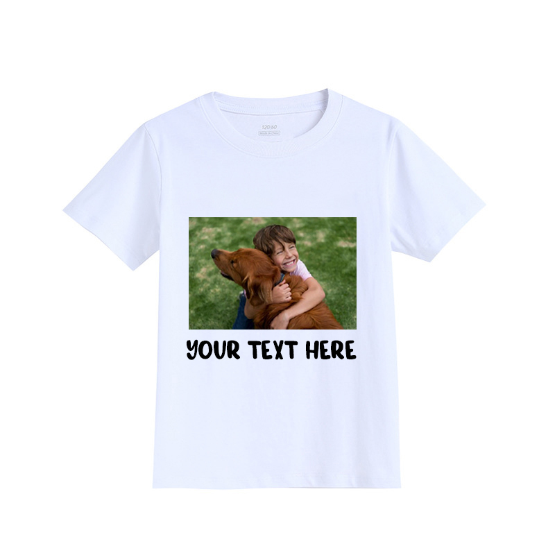 Personalized Kids Photo T-Shirt| Cloth13