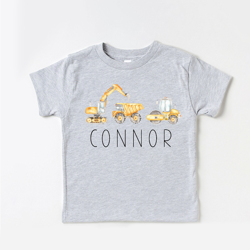 Personalized Kids Truck T-Shirt| Cloth14