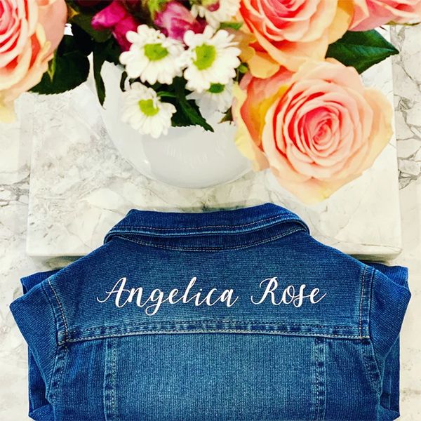 Personalized Kids Denim Jackets | Cloth05