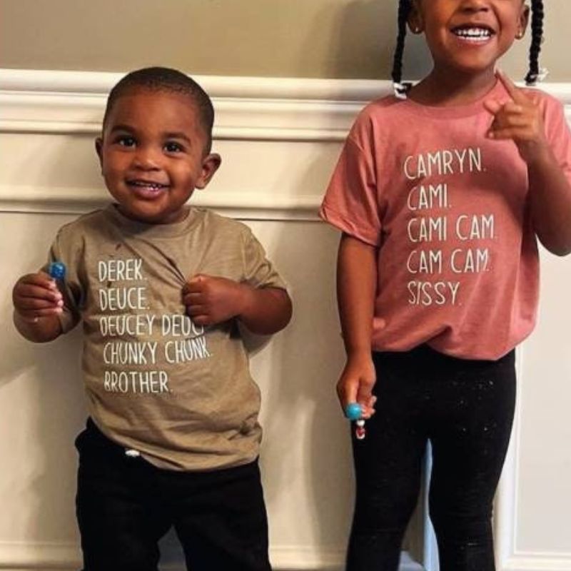 Personalized Kids Nickname Shirt| Cloth10