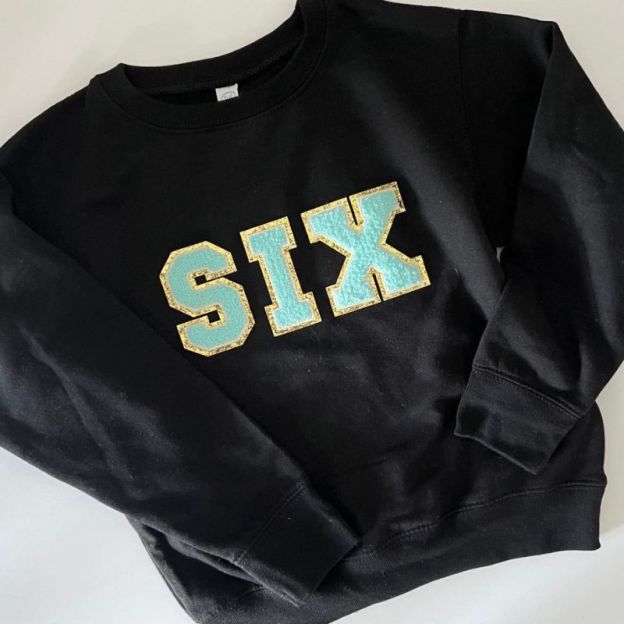 Personalized Kids Patch Birthday Sweatshirt| Cloth17