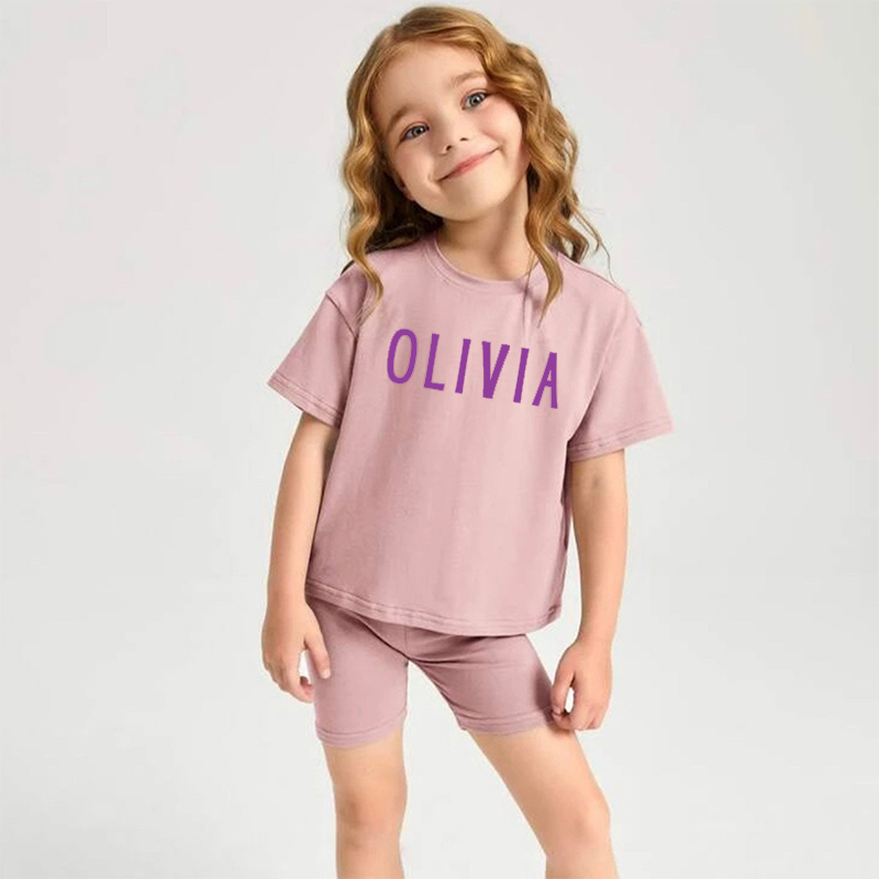 Personalized Name Toddler Set | Cloth06