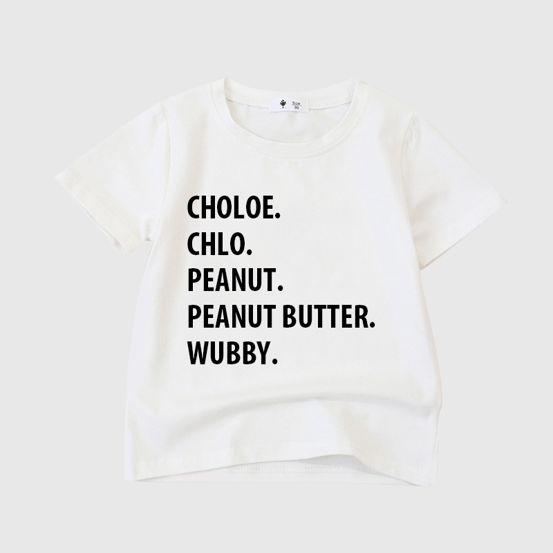 Personalized Kids Nickname Shirt| Cloth10