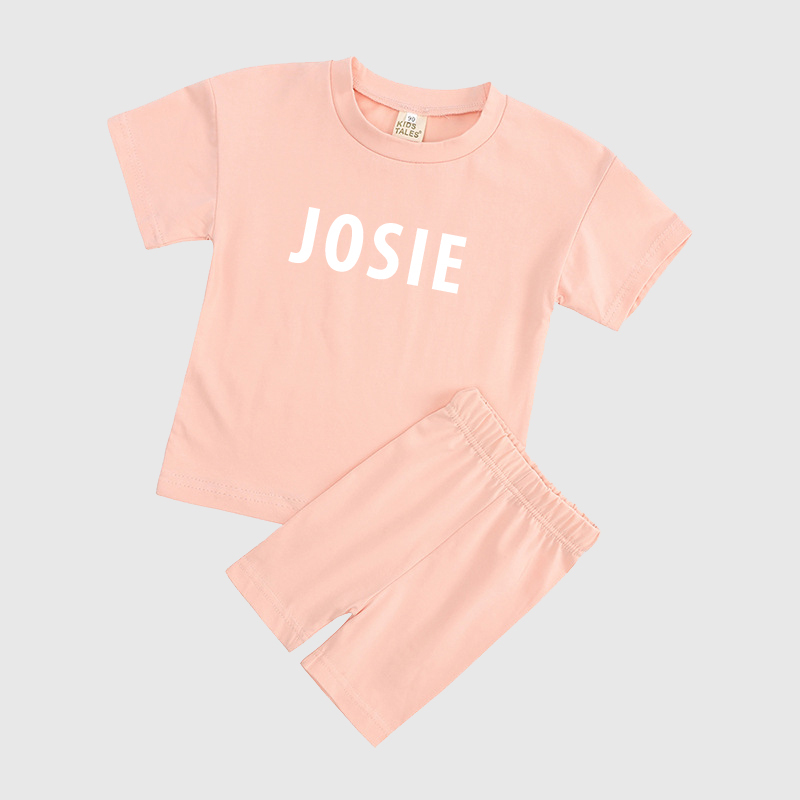 Personalized Name Toddler Set | Cloth06