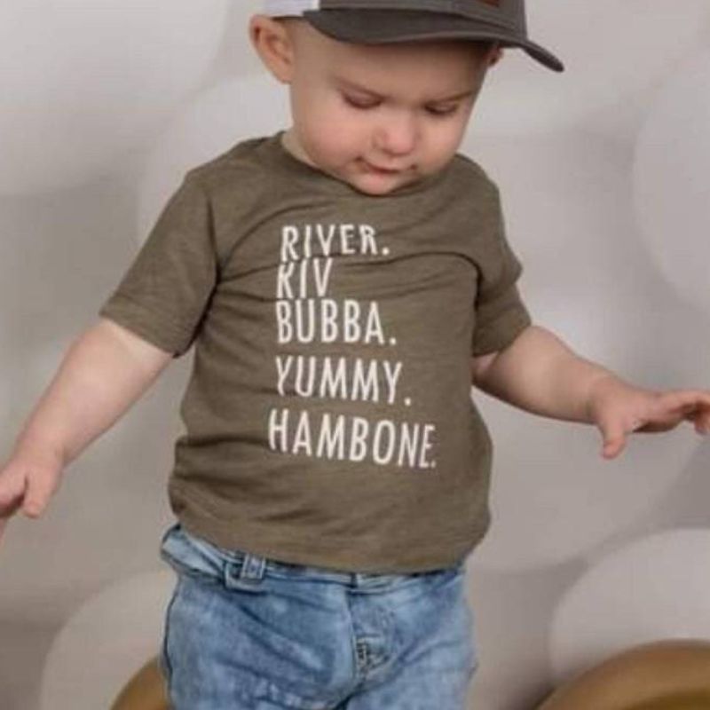 Personalized Kids Nickname Shirt| Cloth10