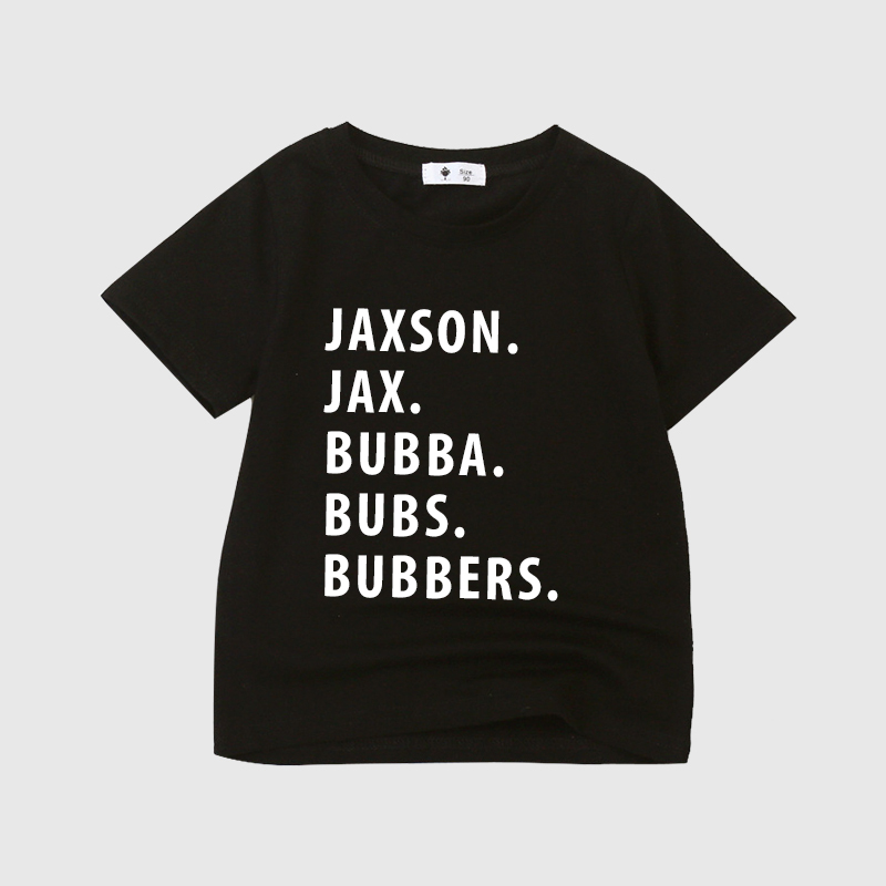 Personalized Kids Nickname Shirt| Cloth10