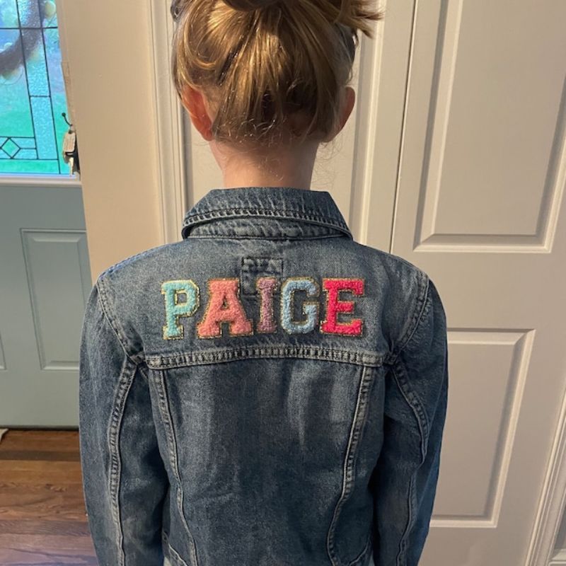 Personalized Kids Denim Patch Jackets| Cloth18