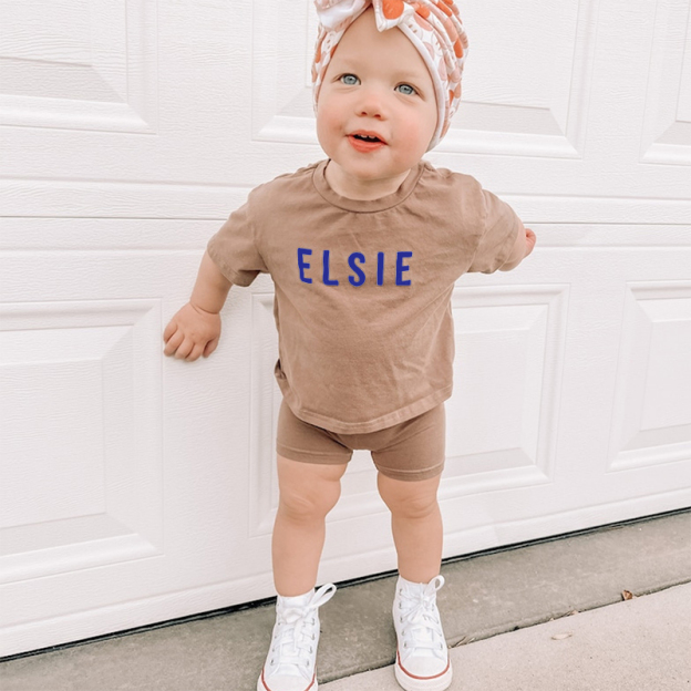 Personalized Name Toddler Set | Cloth06