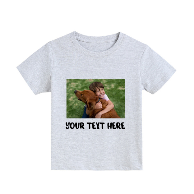 Personalized Kids Photo T-Shirt| Cloth13