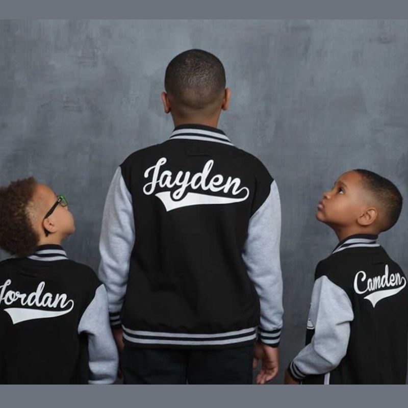 Personalized Kids Sports Jacket Cloth19