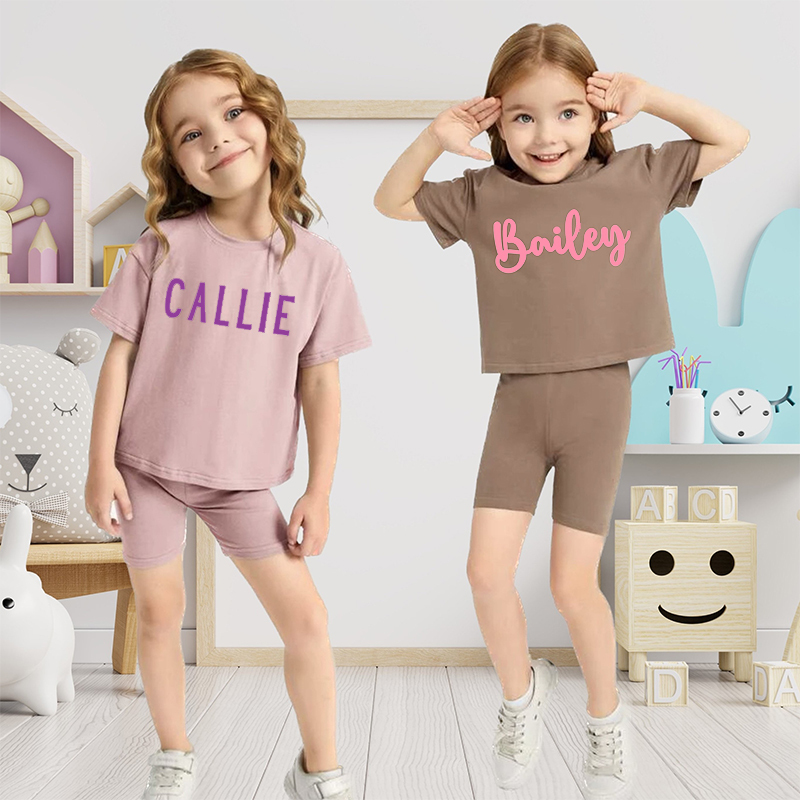 Personalized Name Toddler Set | Cloth06