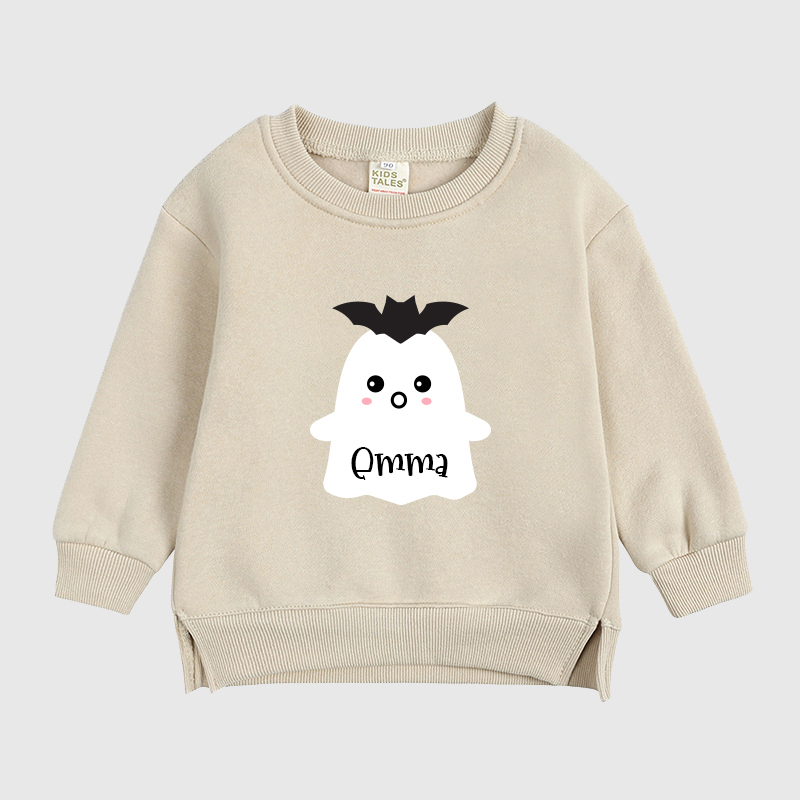 Personalized Long Sleeve Toddler Halloween T-Shirt| Cloth26
