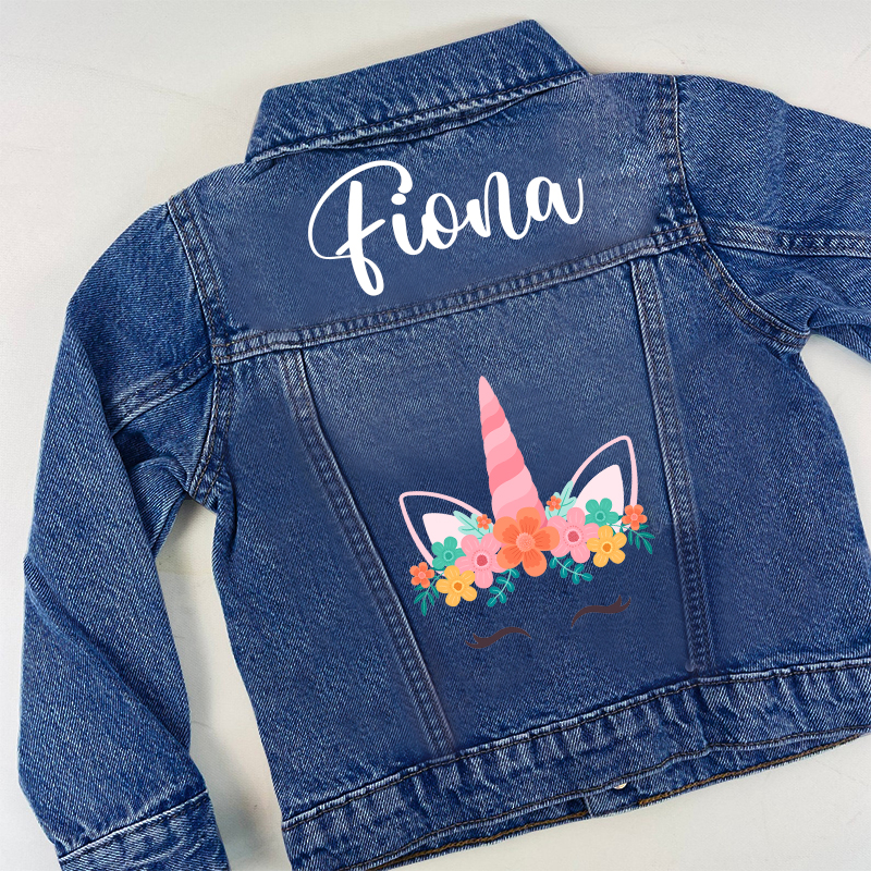 Personalized Kids Denim Jacket| Cloth32