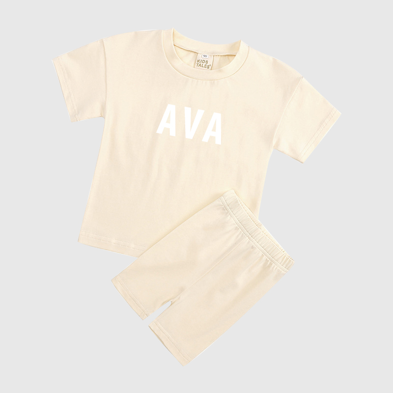 Personalized Name Toddler Set | Cloth06