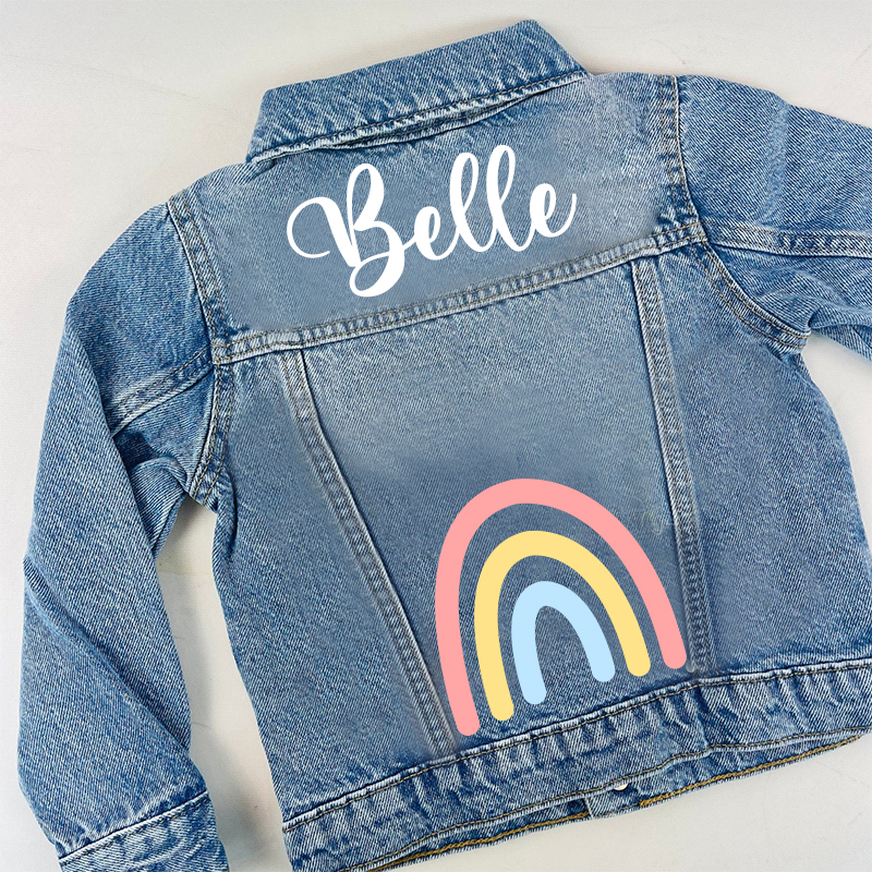Personalized Kids Denim Jacket| Cloth32