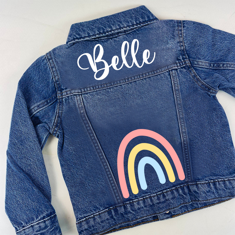 Personalized Kids Denim Jacket| Cloth32
