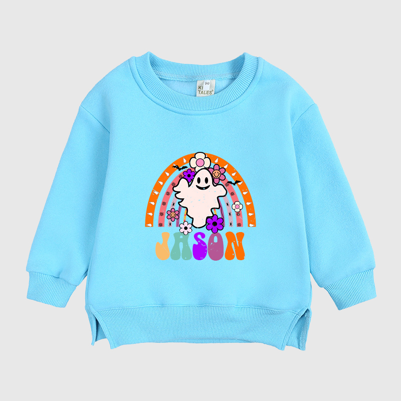 Personalized Kids Halloween Sweatshirt | Cloth15