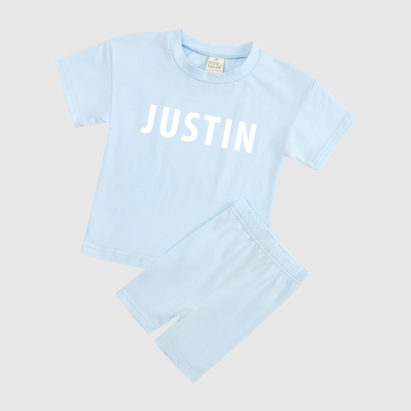Personalized Name Toddler Set | Cloth06