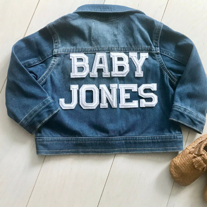 Personalized Kids Denim Jackets | Cloth04