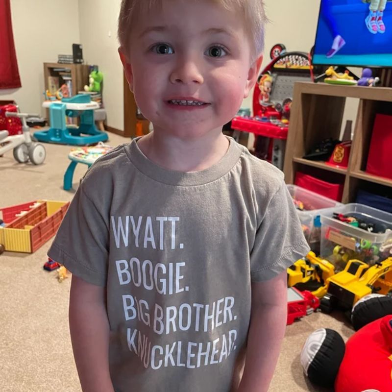 Personalized Kids Nickname Shirt| Cloth10