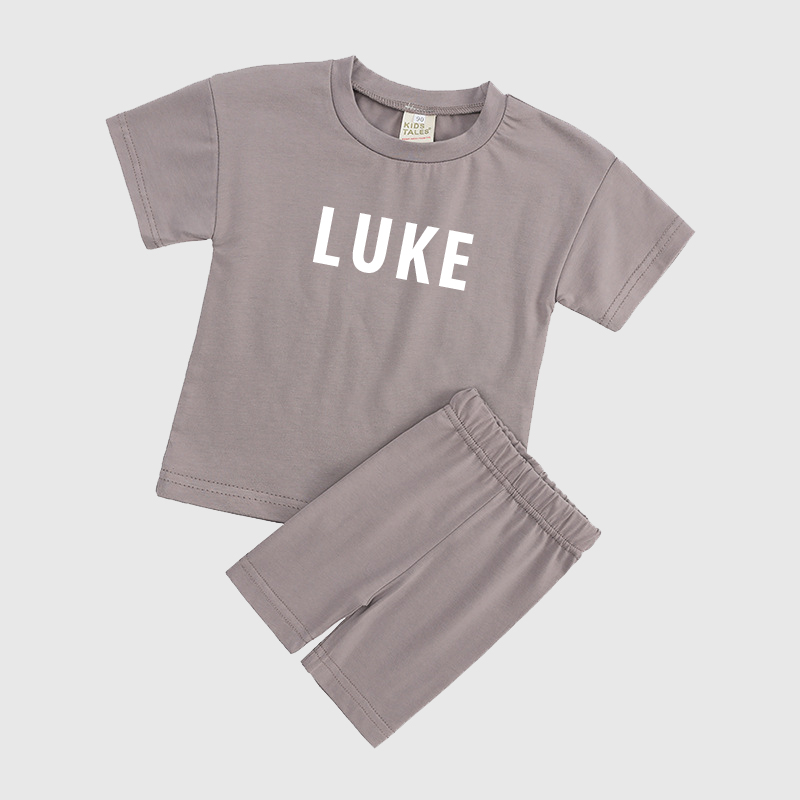 Personalized Name Toddler Set | Cloth06