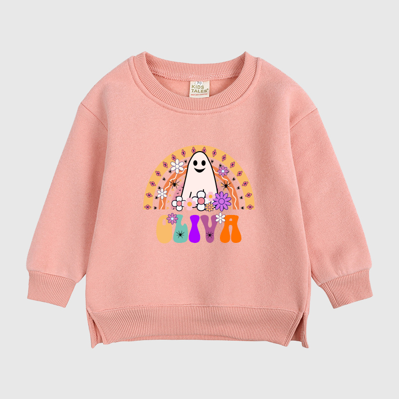 Personalized Kids Halloween Sweatshirt | Cloth15