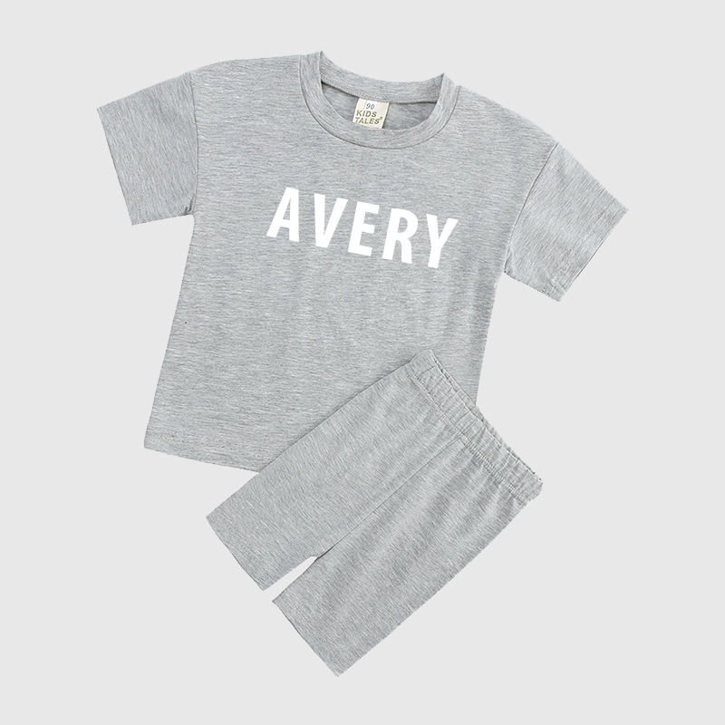 Personalized Name Toddler Set | Cloth06