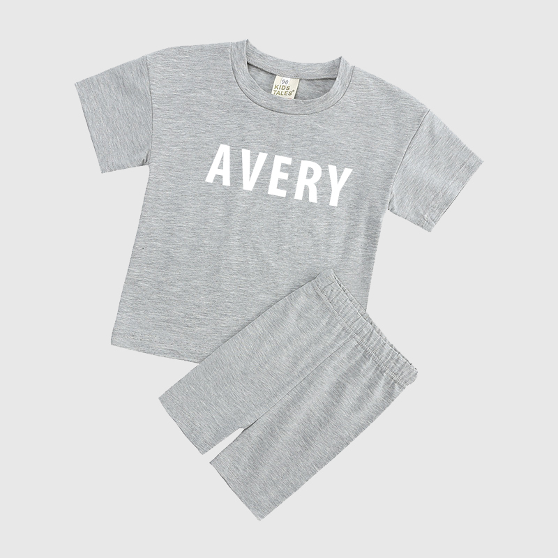 Personalized Name Toddler Set | Cloth06