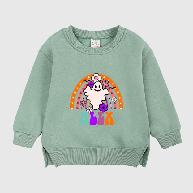 Personalized Kids Halloween Sweatshirt | Cloth15