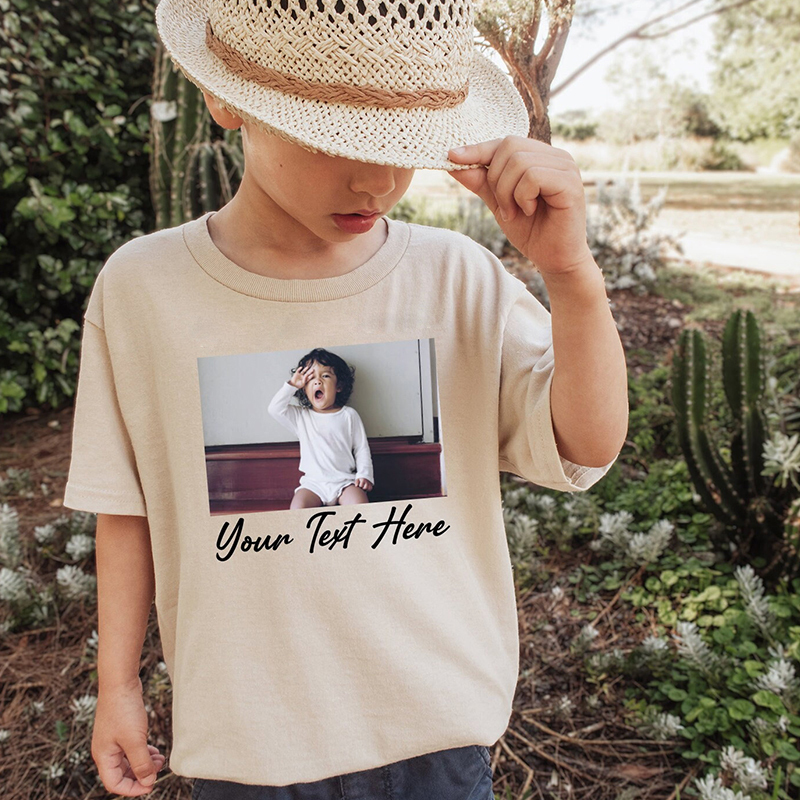 Personalized Kids Photo T-Shirt| Cloth13