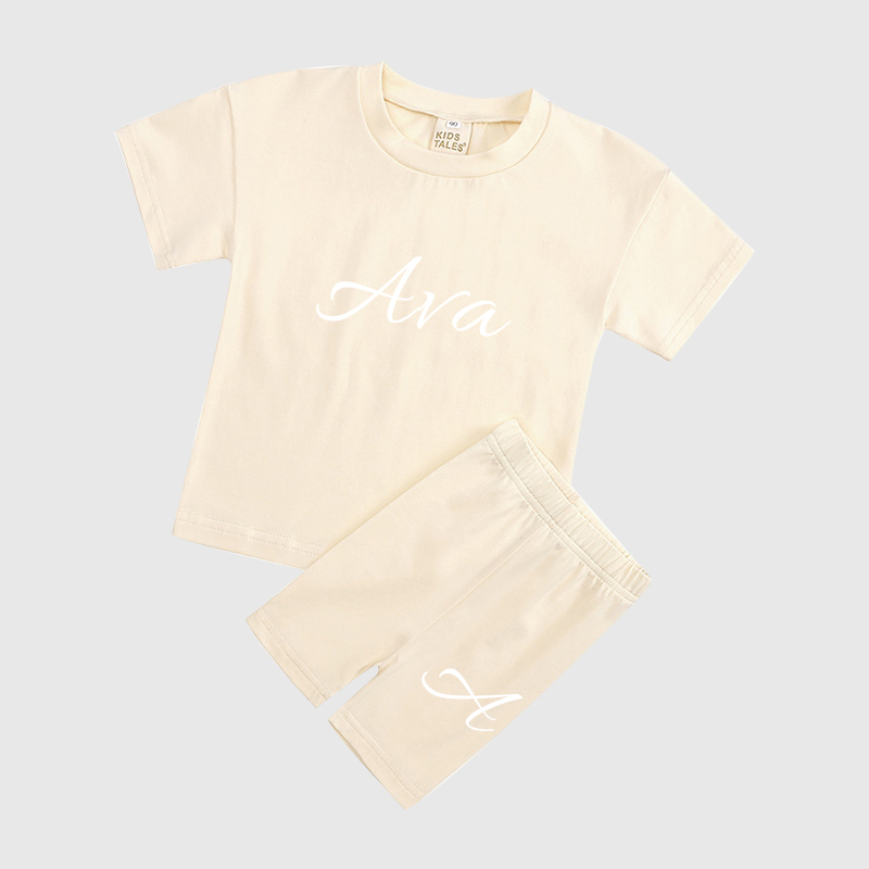 Personalized Kids Name Toddler Set| Cloth11