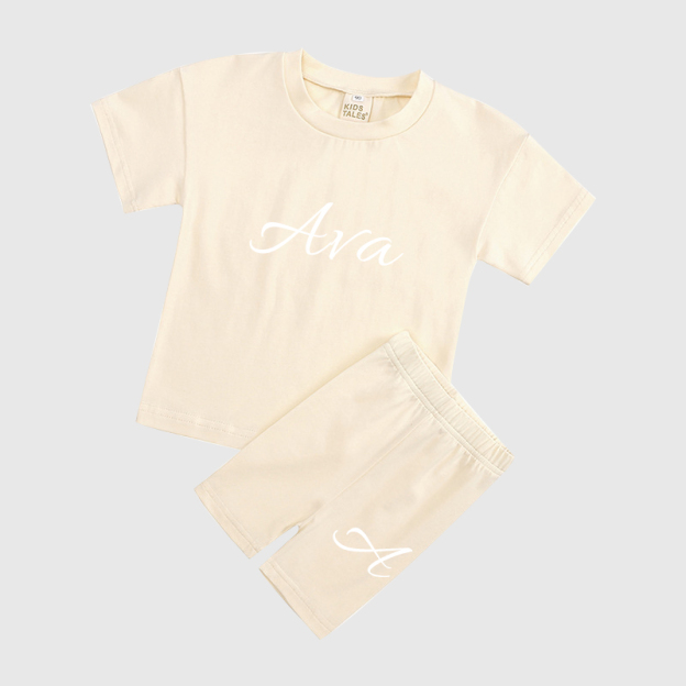 Personalized Kids Name Toddler Set| Cloth11