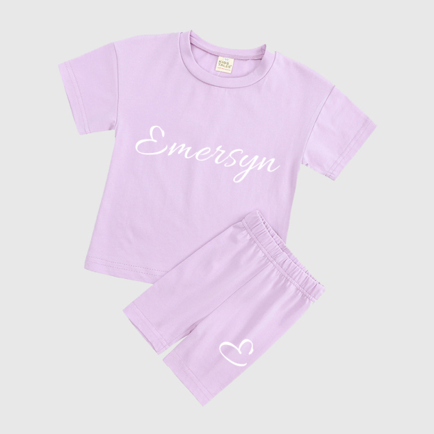 Personalized Kids Name Toddler Set| Cloth11