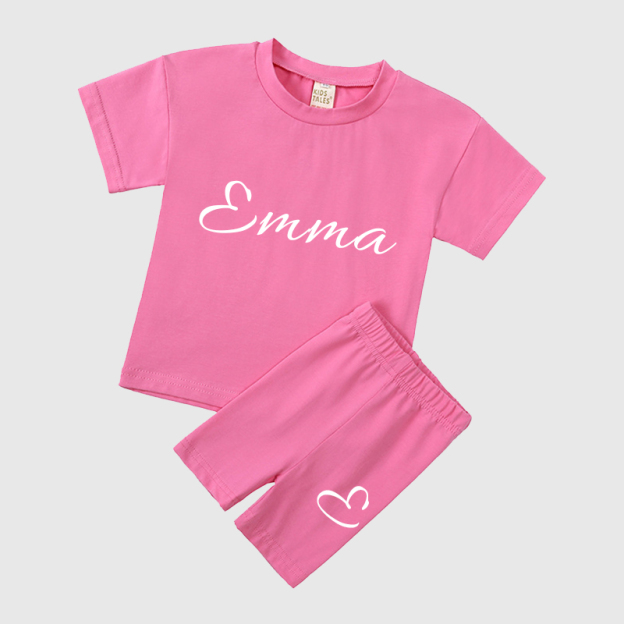 Personalized Kids Name Toddler Set| Cloth11