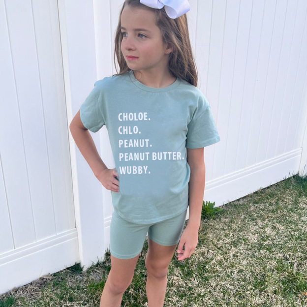 Personalized Kids Nickname Shirt | Cloth09