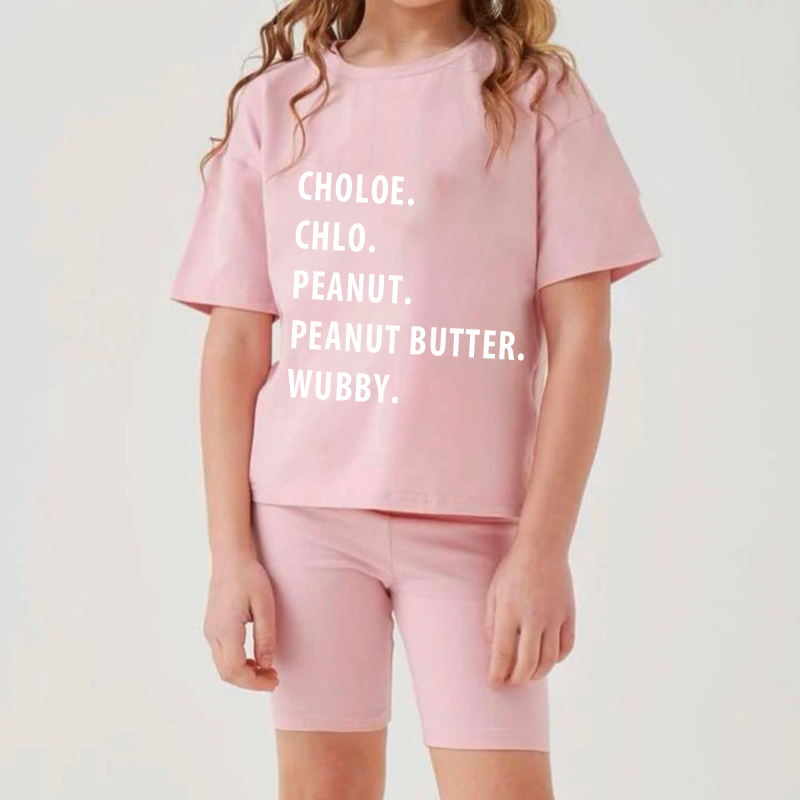 Personalized Kids Nickname Shirt | Cloth09