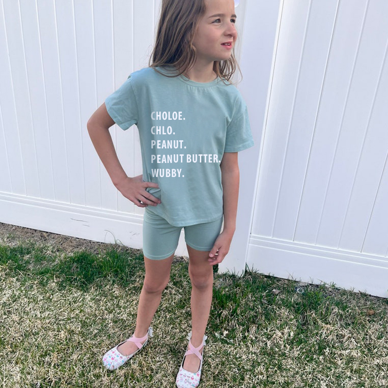Personalized Kids Nickname Shirt | Cloth09