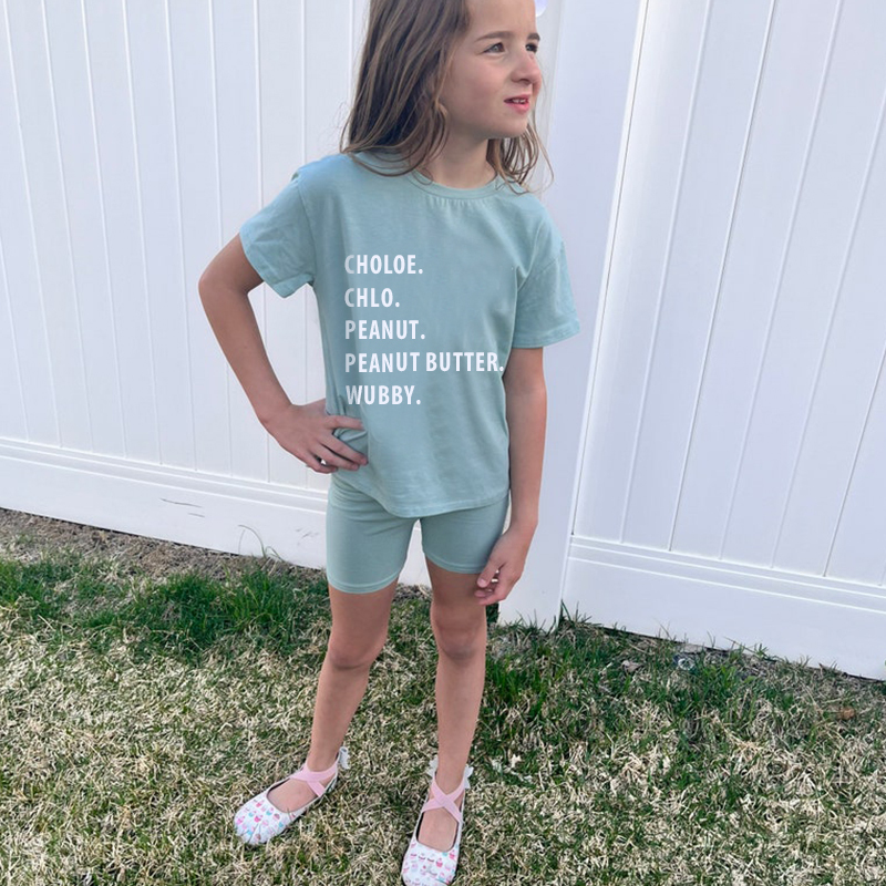 Personalized Kids Nickname Shirt | Cloth09