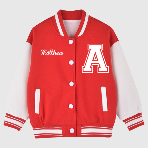 Personalized Kids Sports Jacket| Cloth20