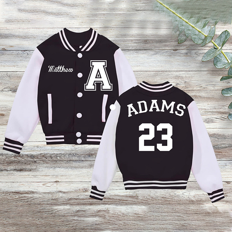 Personalized Kids Sports Jacket| Cloth20